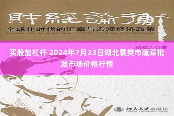 买股加杠杆 2024年7月23日湖北襄樊市蔬菜批发市场价格行情