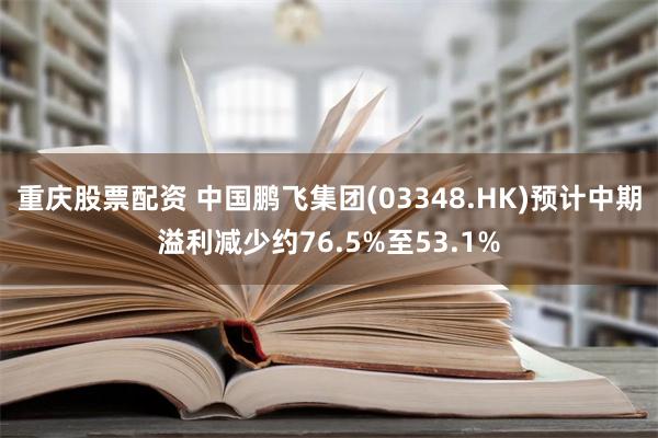 重庆股票配资 中国鹏飞集团(03348.HK)预计中期溢利减少约76.5%至53.1%