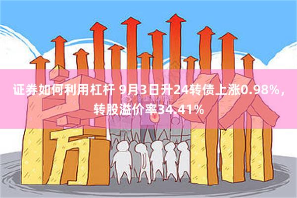 证券如何利用杠杆 9月3日升24转债上涨0.98%，转股溢价