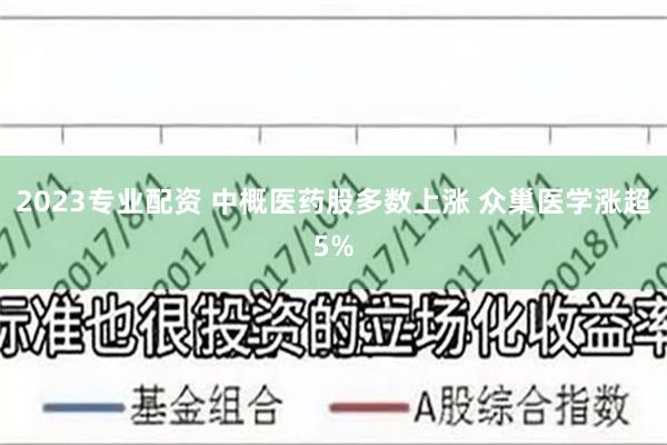 2023专业配资 中概医药股多数上涨 众巢医学涨超5%