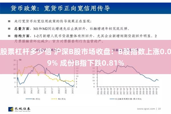 股票杠杆多少倍 沪深B股市场收盘：B股指数上涨0.09% 成