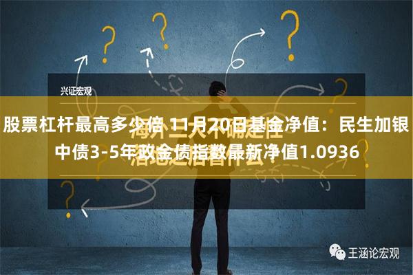 股票杠杆最高多少倍 11月20日基金净值：民生加银中债3-5