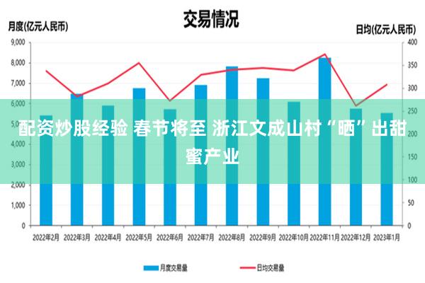 配资炒股经验 春节将至 浙江文成山村“晒”出甜蜜产业